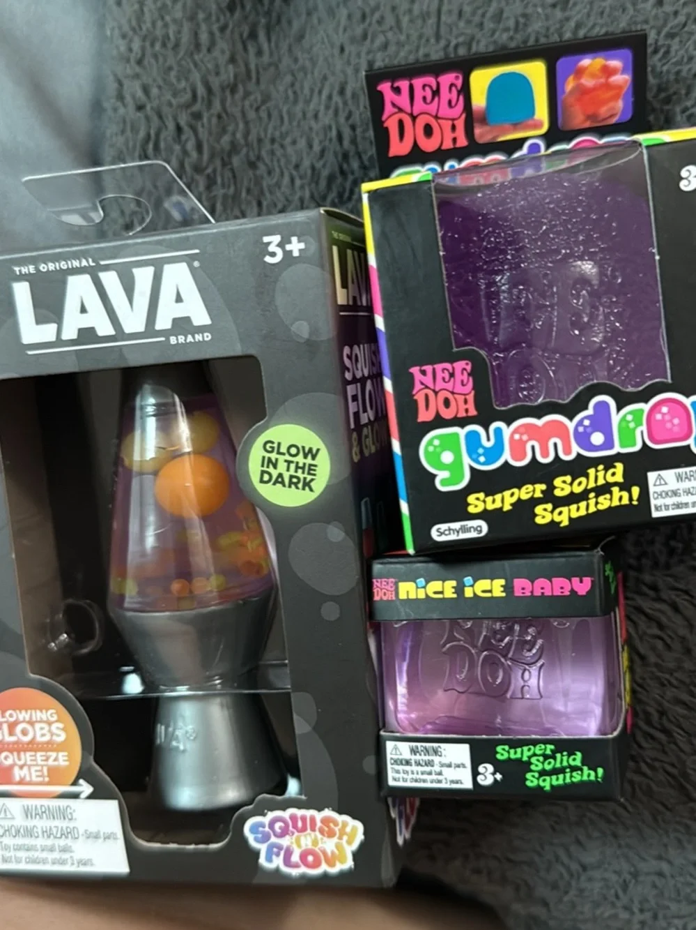 Glow-in-the-Dark Purple Lava Lamp – Brand